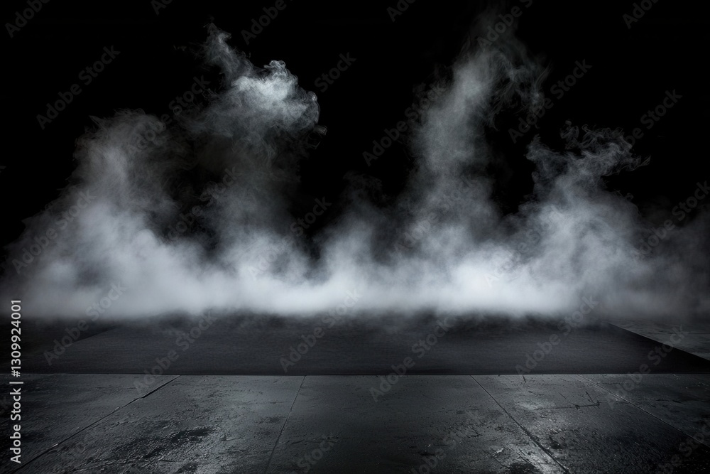 Poster abstract backdrop with black background for product presentation.