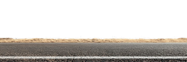 PNG Real asphalt road highway empty outdoors.