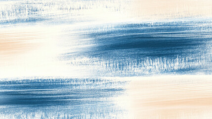 Elegant blue and white brushstroke pattern with a textured design