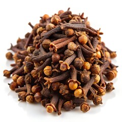 Obraz premium Spice cloves isolated on background white