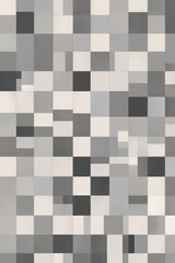 Randomized Square Pattern | Mosaic Tile Canvas in the Bathroom | Black White gray | Flor Wall Club Gilaf design | Abstract Image Background