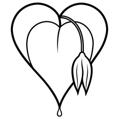 Abstract design featuring curved lines and shapes in vibrant colors