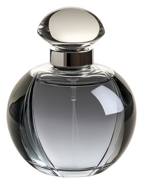 PNG A cica luxury perfume bottle round transparent cosmetics.