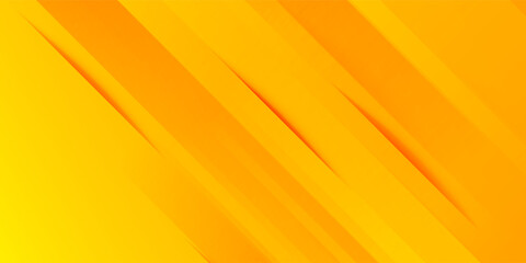 Abstract yellow square shape with futuristic concept background modern art