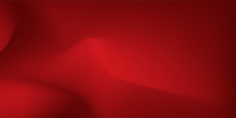 Abstract red gradient background, light and shadow on the backdrop with dimensions, hot tone wall with intense color  modern