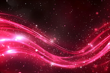 Obraz premium Abstract Background Pink Wave Sparkle