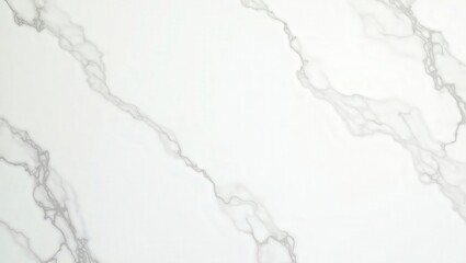 Elegant white marble texture with subtle gray veins for a sophisticated design element.