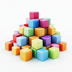 Obraz premium Digital color codes in clean hex code icon on white.