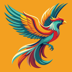 Fototapeta premium bird, eagle, vector, illustration, animal, cartoon, flying, wing, symbol, wings, feather, fly, hawk, design, nature, dove, wildlife, tattoo, beak, wild, head, toucan, black, sign, freedom