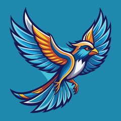 Obraz premium bird, eagle, vector, illustration, animal, cartoon, flying, wing, symbol, wings, feather, fly, hawk, design, nature, dove, wildlife, tattoo, beak, wild, head, toucan, black, sign, freedom