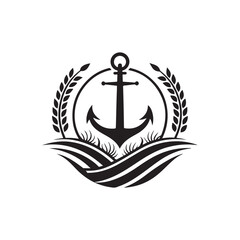 luxurious nautical signs clip art design