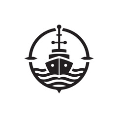 luxurious nautical signs clip art design