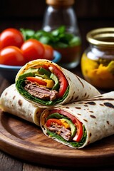 Delicious Steak and Avocado Wrap Recipe
