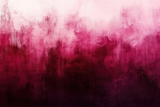 Abstract pink and burgundy ombre texture with a gradient effect, creating a dramatic and moody atmosphere.