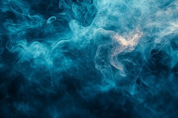 Abstract smoke or fog texture on black. Cigarette or hookah smoking concept
