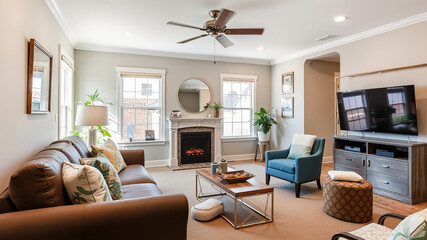 guest-ready home, home entertaining, cozy living room hosting setup