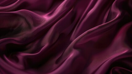 Obraz premium Smooth Maroon Silk Cloth for Elegant Designs
