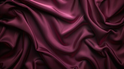 Fototapeta premium Maroon Silk Material for High-Quality Designs