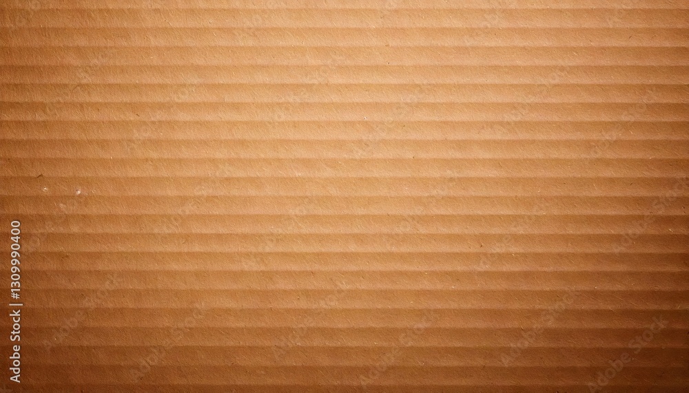 Poster close up of corrugated cardboard texture creating horizontal lines