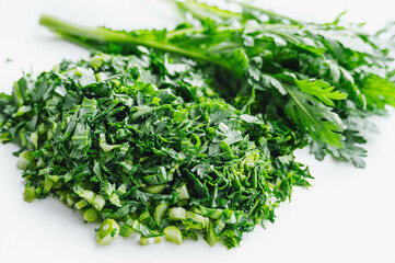 春菊のみじん切り