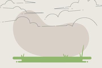 Diverse flat background vector illustration