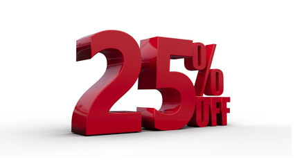 25% OFF