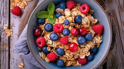 Fototapeta premium breakfast cereal
