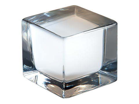 glass cube