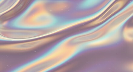 Sculpted in Light: A Macro View of a Holographic Surface's Raised Grid, Captured in a Dance of Blue, Pink, Yellow, and Green Hues.