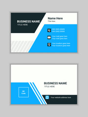 Business card template design Fresh Design Visiting  White, Black Color Creative Business card Design and Fresh and Clear Visiting Card.
