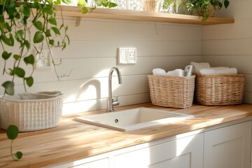 Kitchen Sink and Counter