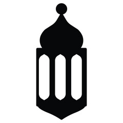 Lantern icon vector 
