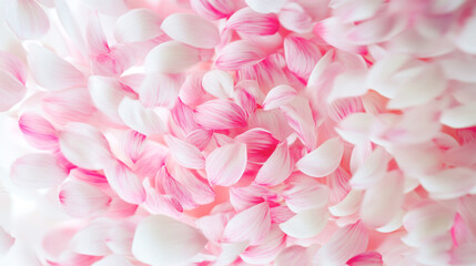 Obraz premium Soft pink and white petals in gentle floral arrangement