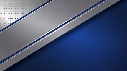 Royal blue and silver color background with dynamic lines, perfect for premium banner displays, card borders, and festive technology presentations.

