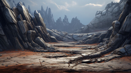 A rugged stone texture loop, perfect for backgrounds, offering a rough, natural look with depth.

