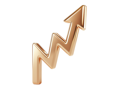 rising arrow icon