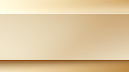 Fototapeta premium A subtle flat, straight, clear solid vector beige background with gradient curves, perfect for festive card display banners.