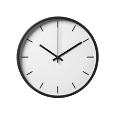 clock isolated on white background