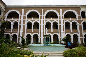 Jesuit Monastary in the hills of Baturite, founded in 1534 Ceara, near Fortaleza. Brazil.