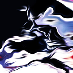 Abstract fluid art digital painting and dynamic swirling patterns with vibrant color transitions.