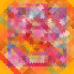 Colorful splashed abstract background. Splash effect and camouflage. Splattered backdrop.