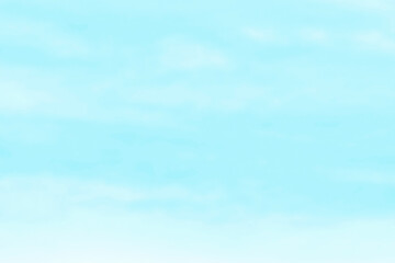 Obraz premium Blue sky with white fluffy cloud. Beautiful sky in the morning. The concept of the freedom of life, never give up and new life beginning.