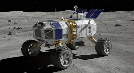 Modular Solar-Powered Lunar Exploration Vehicle