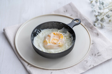 レンチン目玉焼き