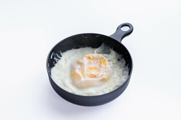 レンチン目玉焼き