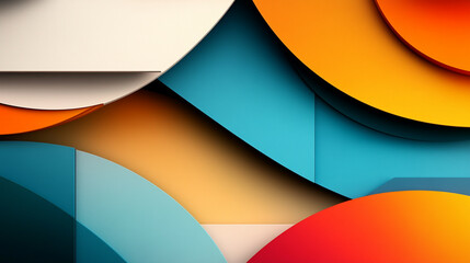 abstract background with circles