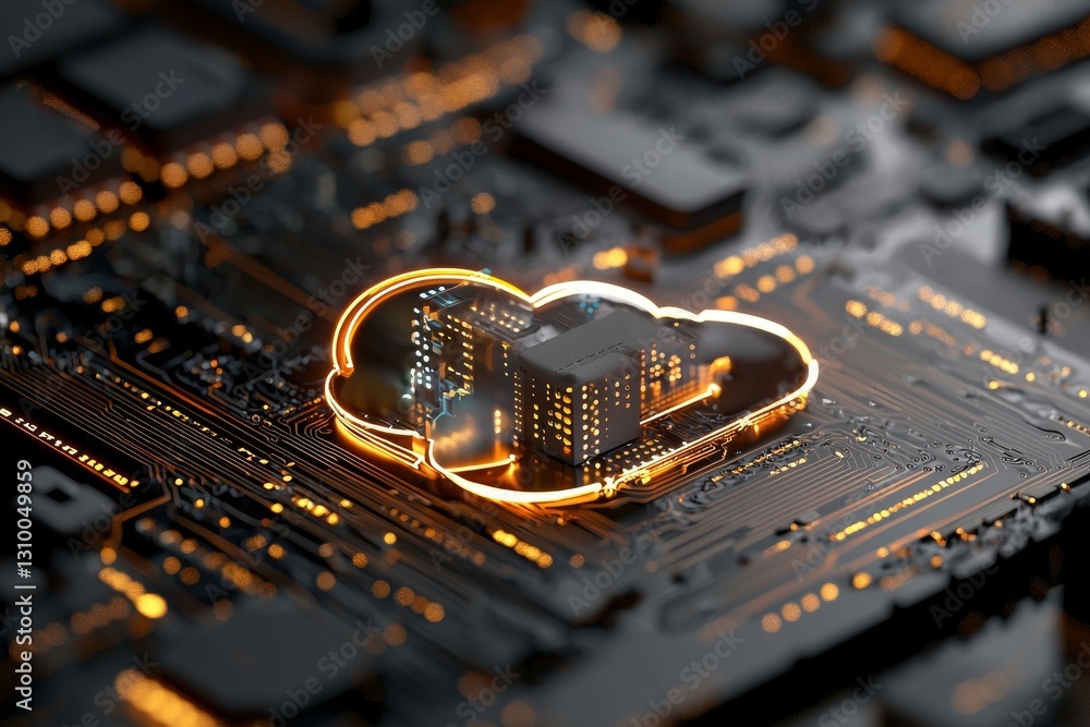 Poster cloud networking, crypto, ai, and various security measures like firewall network security and cyber
