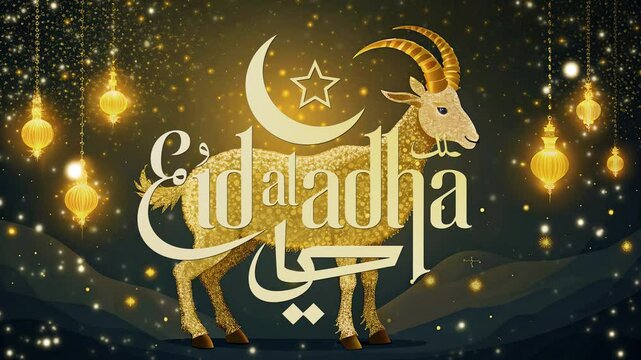 eid ul adha mubarak animation video