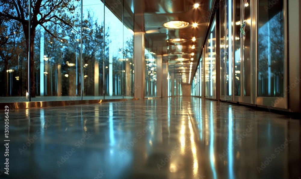 Aufkleber a cutting-edge technology background featuring a data center server room with network communication,