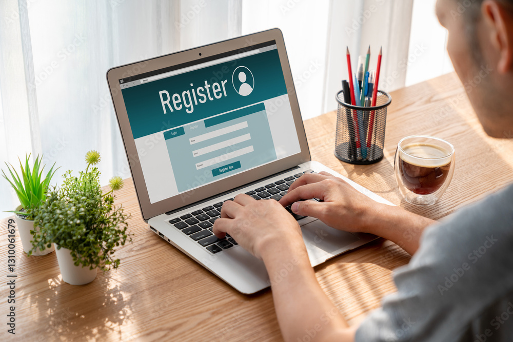 Poster online registration form for modish form filling on the internet website